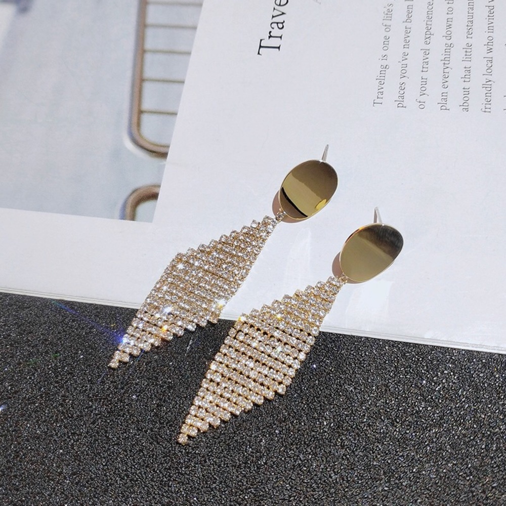 Fashion Gold Tone Earrings